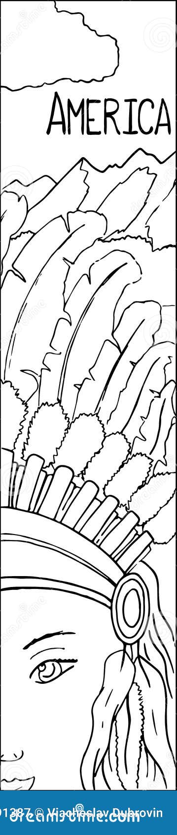 Indian headband outline stock illustrations â indian headband outline stock illustrations vectors clipart
