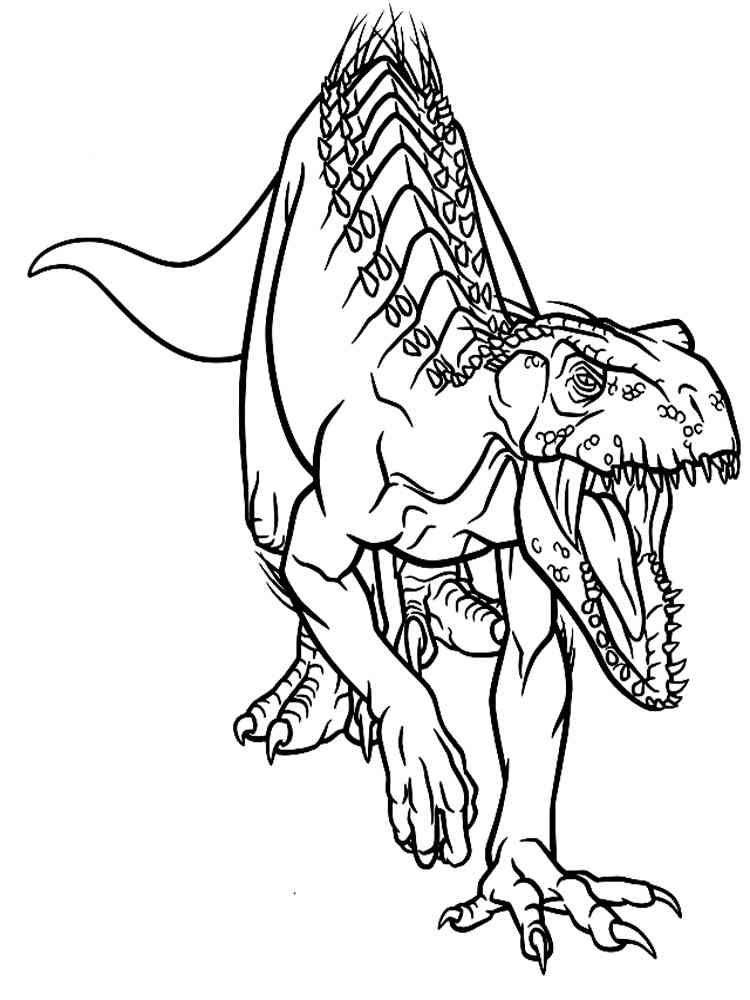Indoraptor coloring pages