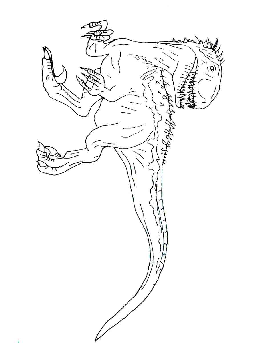 Indoraptor coloring pages