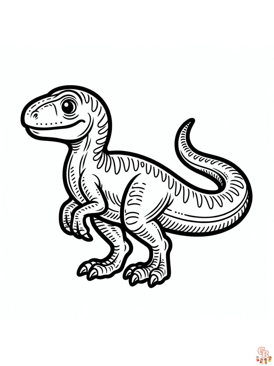 Explore the prehistoric world with free dinosaur coloring pages