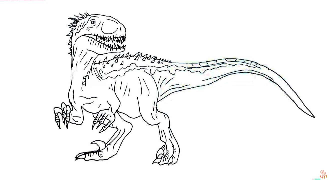 Explore the prehistoric world with free dinosaur coloring pages