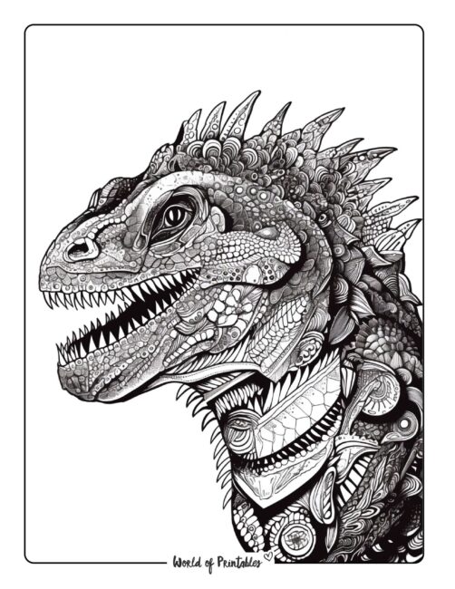 Dinosaur coloring pages best pages for kids