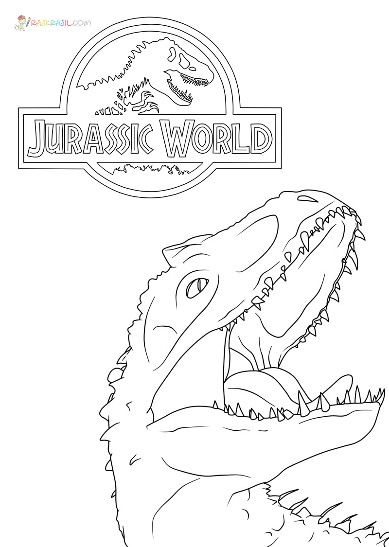 Dinosaurs coloring pages