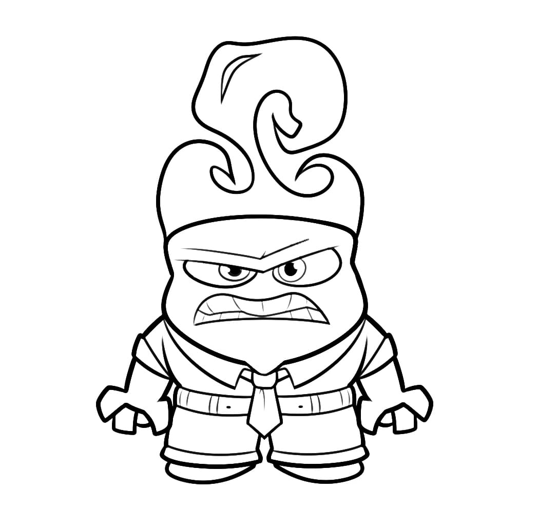 Inside out coloring pages