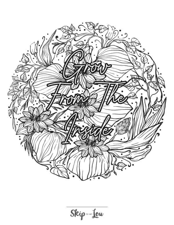Free coloring pages for adults skip to my lou