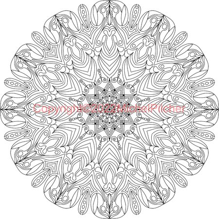 Intricate mandala