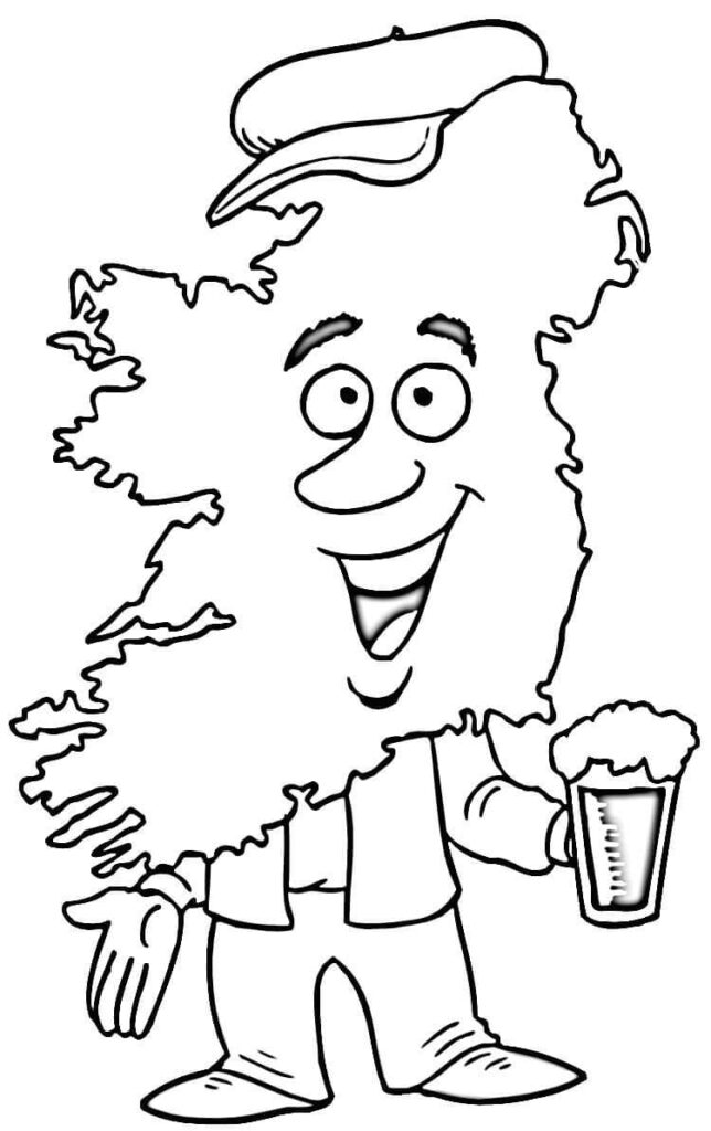 Irish coloring pages