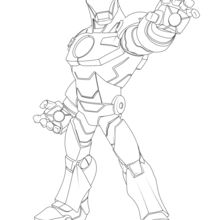 Iron man coloring pages