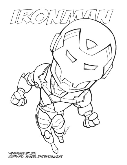 Best iron man coloring pages vanquish studio