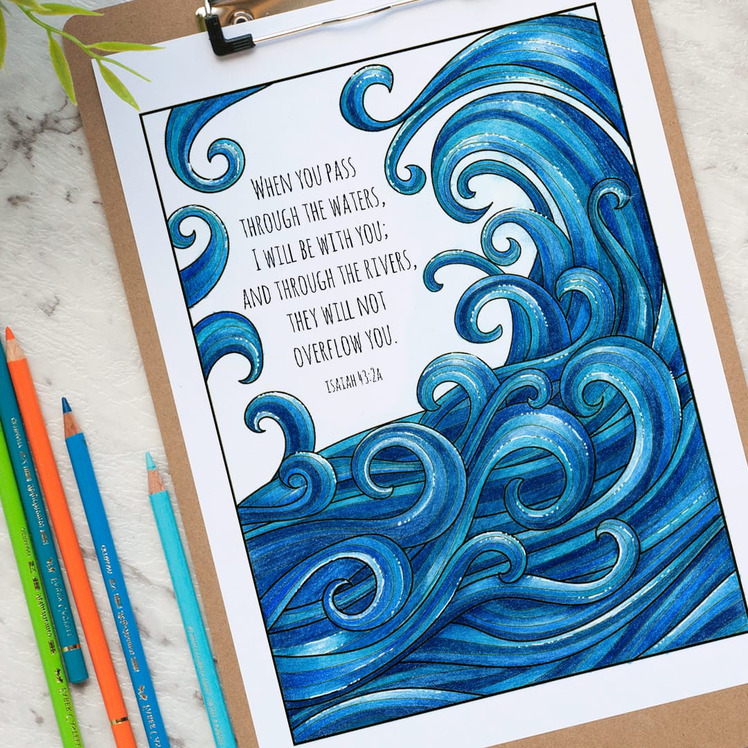 Isaiah a bible coloring page