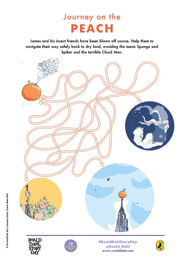 Roald dahl printables and activities brightly