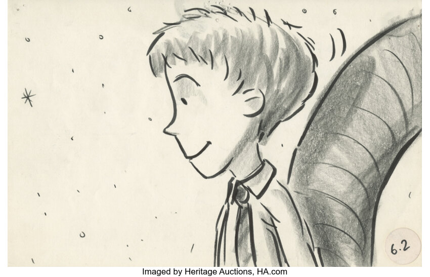 James and the giant peach storyboard drawings movietv lot heritage auctions