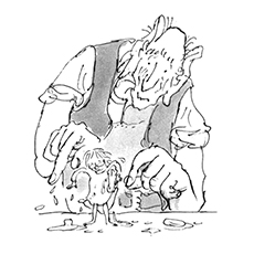 Top roald dahl coloring pages for toddlers