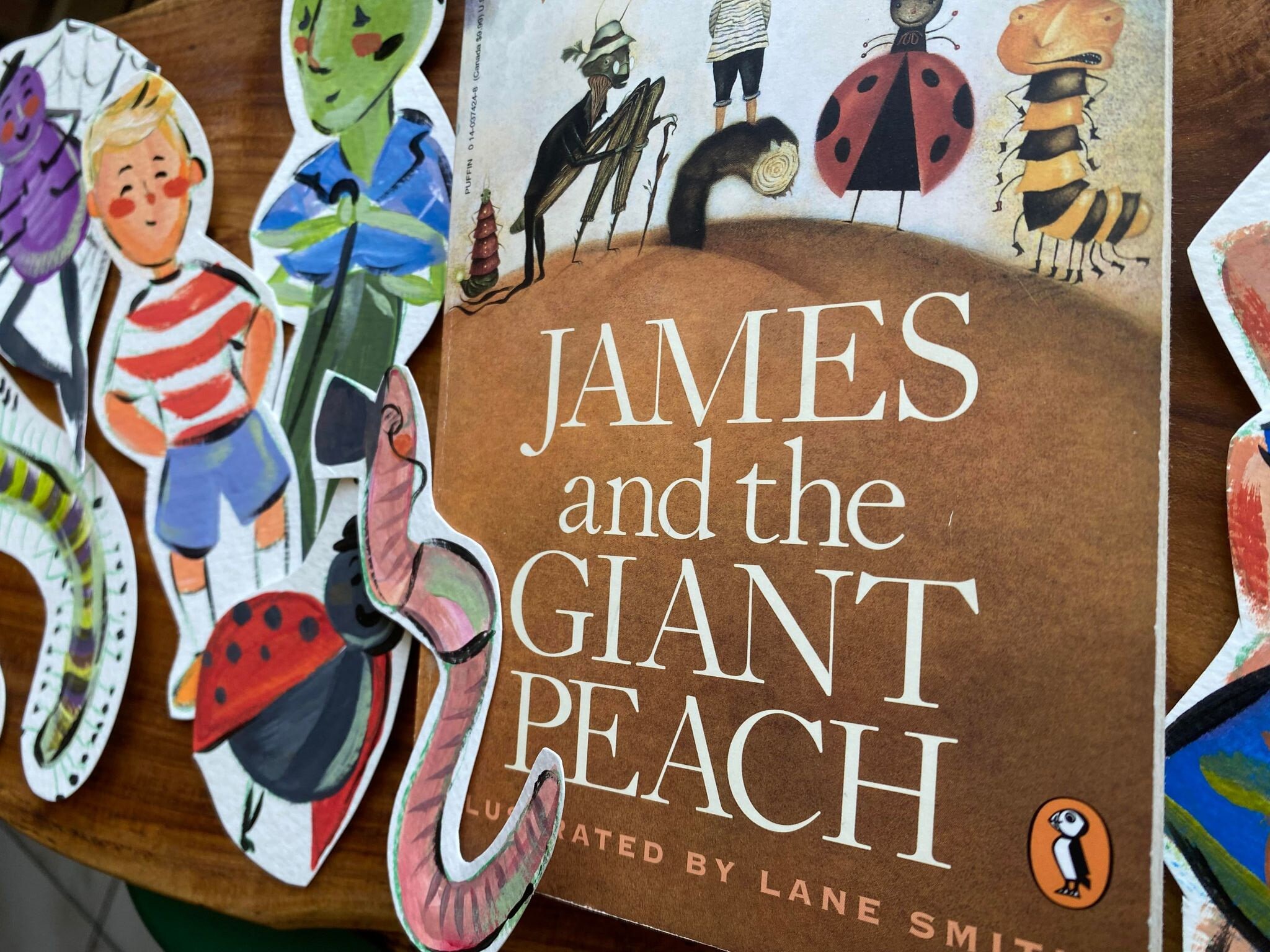 James and the giant peach puppets
