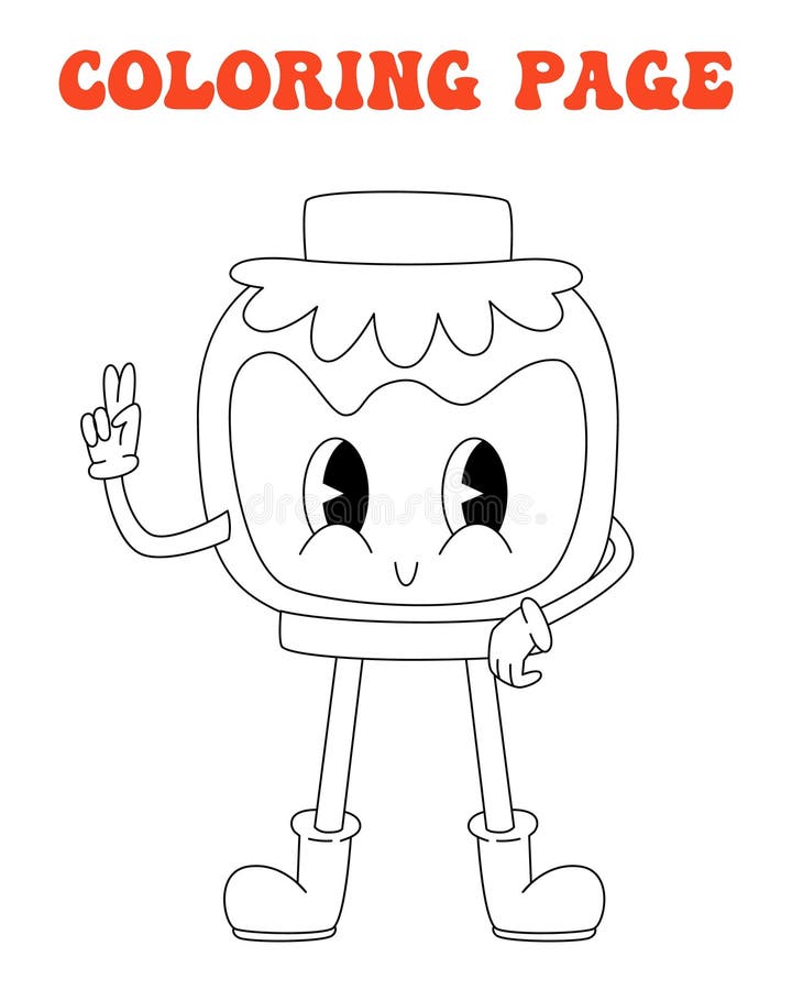 Jam coloring page stock illustrations â jam coloring page stock illustrations vectors clipart