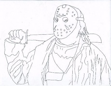 Horror coloring pages horror amino