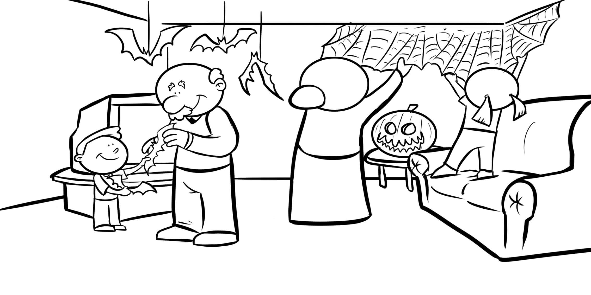 Halloween coloring pages