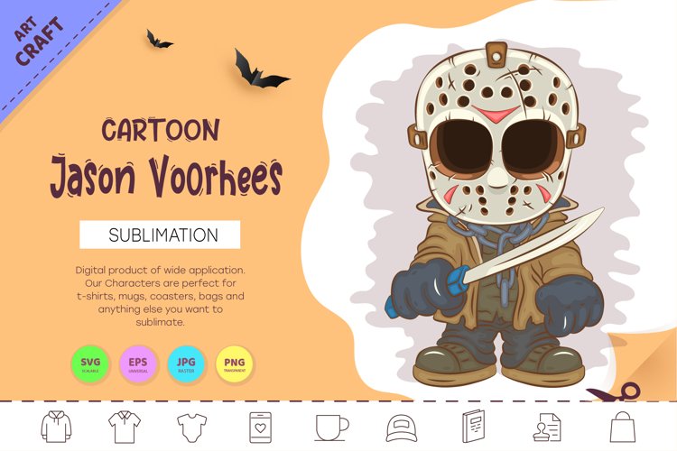 Halloween mascot jason voorhees t