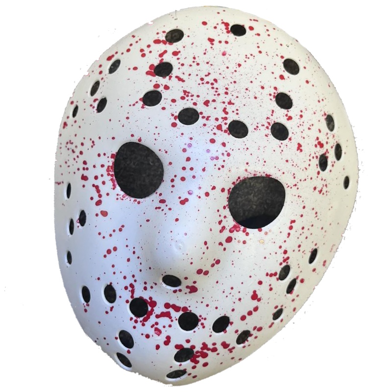 Adult blood stained friday th jason vorhees hockey mask