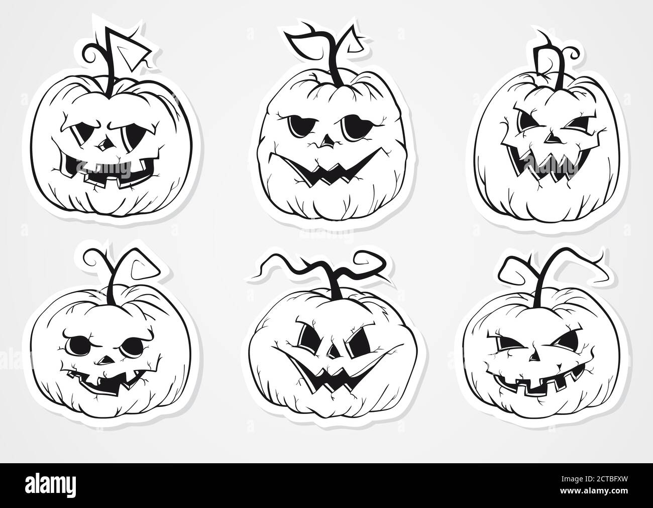 Halloween stickers hi