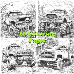 Semi truck coloring