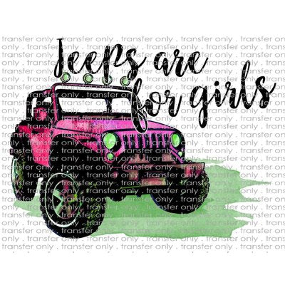 Adv jeeps are for girls taylored vinyl
