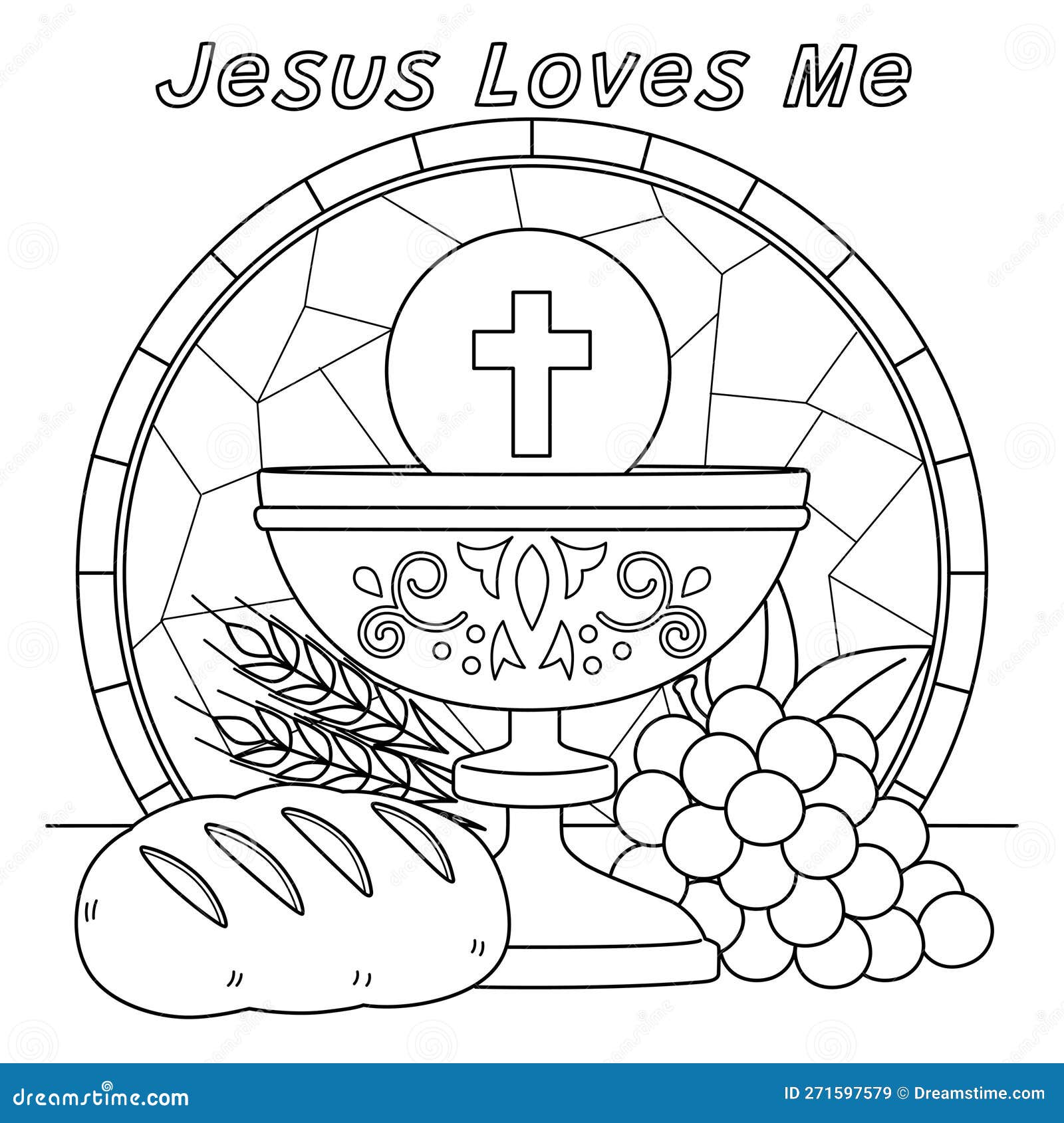 Jesus loves me stock illustrations â jesus loves me stock illustrations vectors clipart
