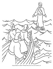 Jesus walks on water childrens sermons from serm