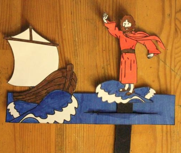 Jesus walks on water â collective church