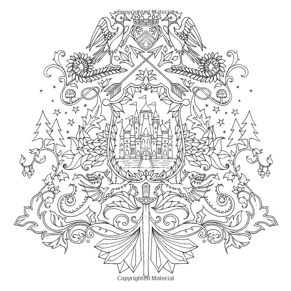 Enchanted forest an inky quest coloring book johanna basford enchanted forest coloring book forest coloring book coloring books