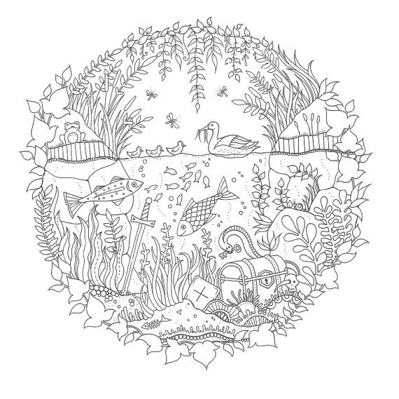 Coloring book magic forest book drawing coloring book for adults printable colorinâ basford coloring johanna basford coloring johanna basford coloring book