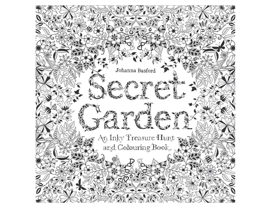 Secret garden coloring book â juniper millbrook