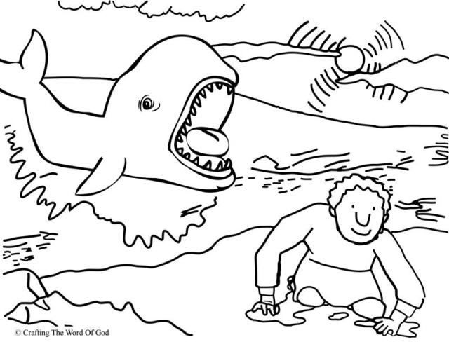 Jonah and the fish