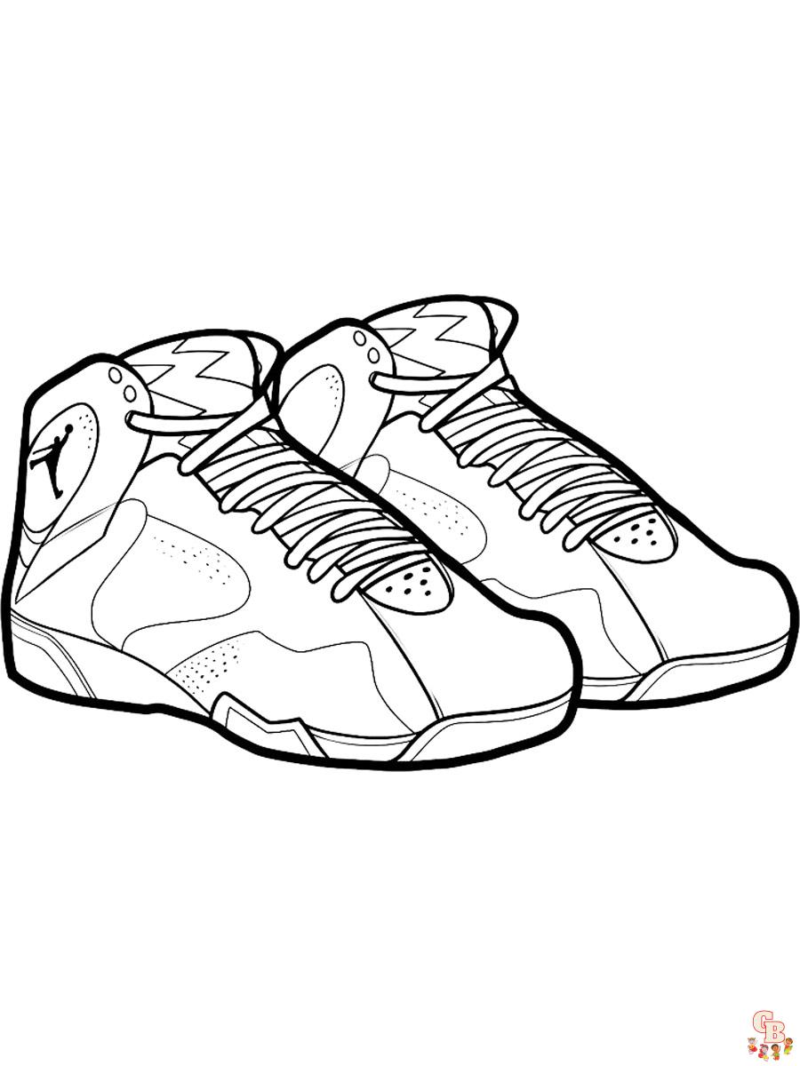 Discover the best air jordan coloring pages for kids
