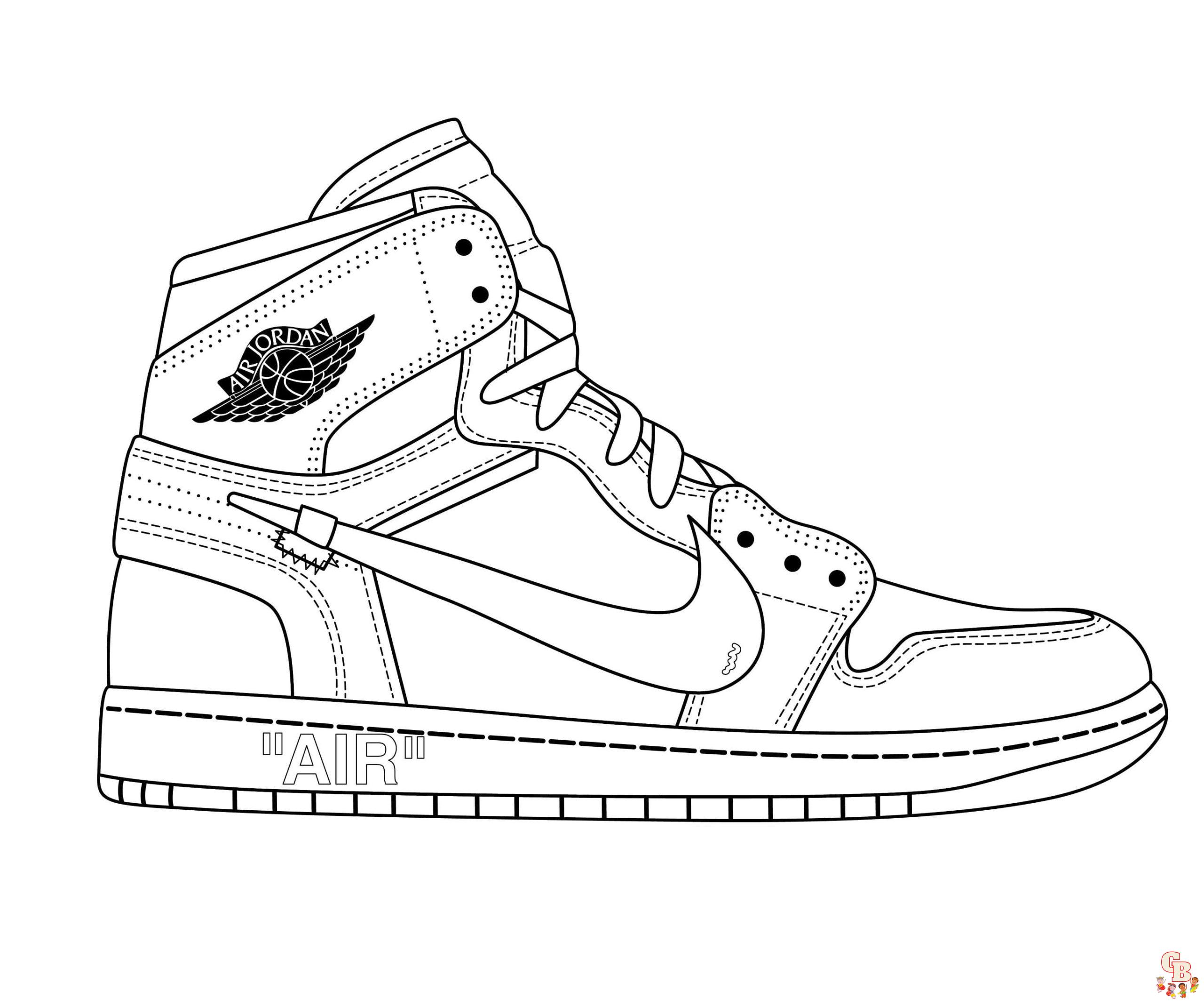 Printable jordan coloring pages free for kids and adults