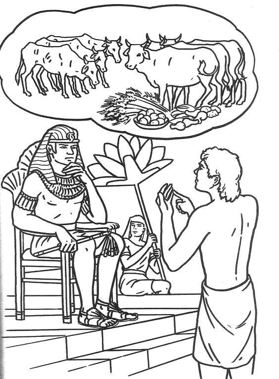 Joseph coloring pages