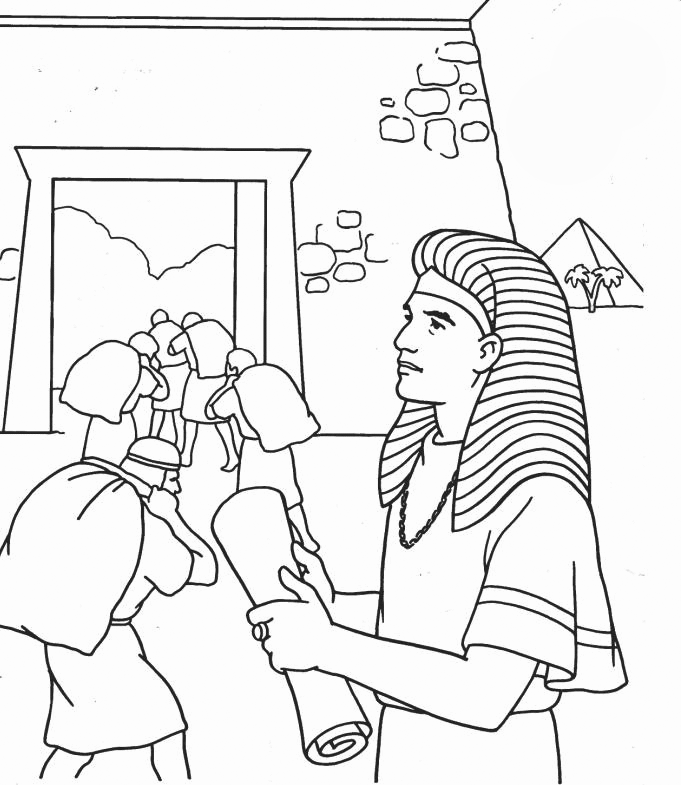 Joseph coloring pages