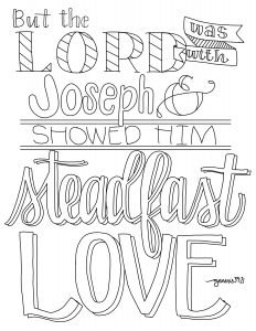 A slave in egypt joseph and potiphars wife coloring pageactivity sheet ep