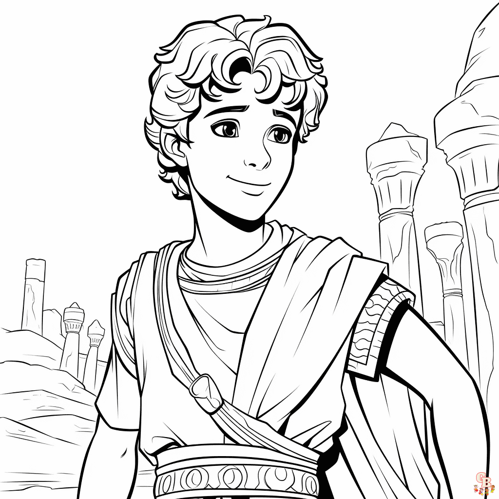 Prinatble joseph coloring pages free for kids and adults