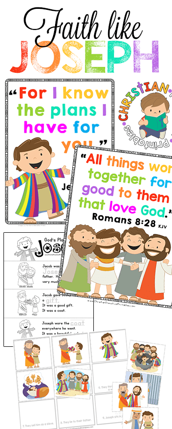 Joseph bible printables