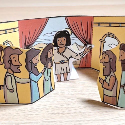 Joseph forgives his brothers â easy bible crafts for kids