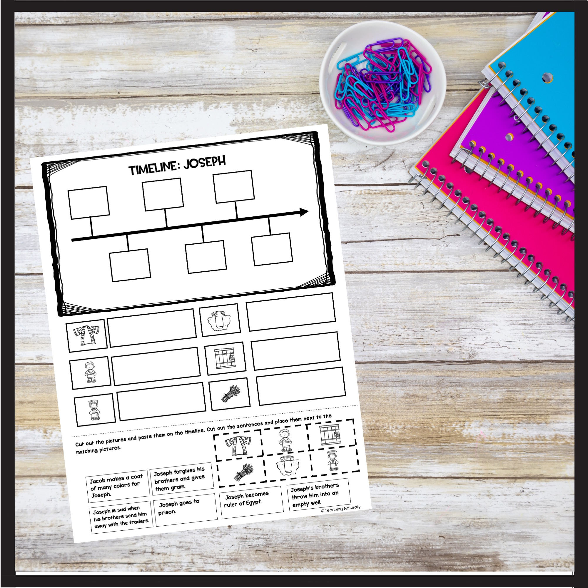 Joseph bible lesson and activities st