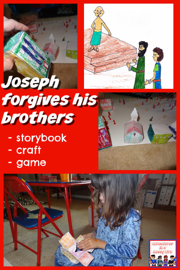 Joseph forgives his brothers activties