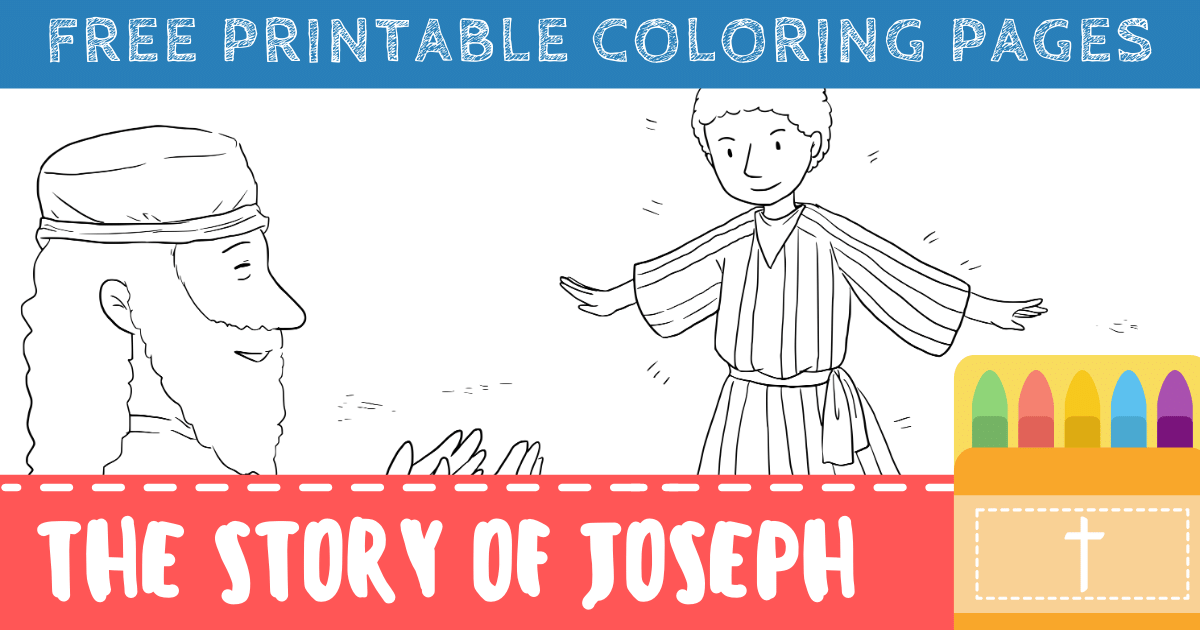 Joseph and his brothers coloring pages for kids â connectus