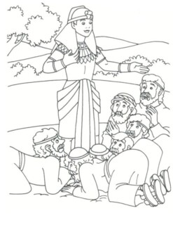 Joseph the patriarch meets his brothers