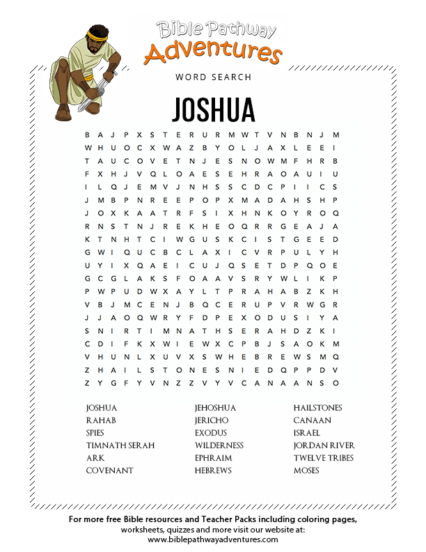 Joshua â bible pathway adventures