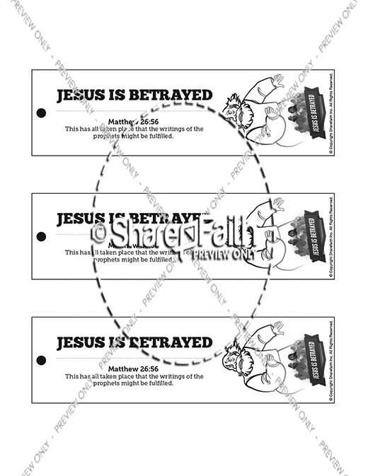 Matthew jesus is betrayed sunday school crossword puzzles clover media