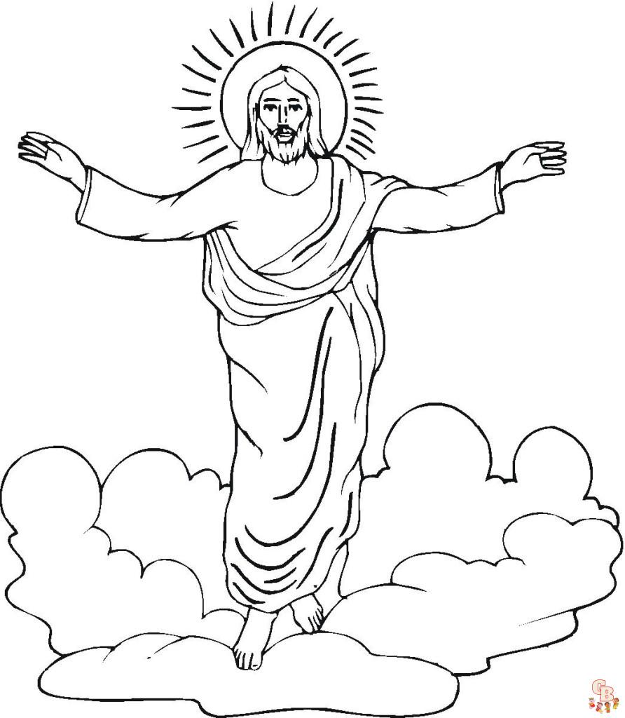 Fun jesus coloring pages for kids