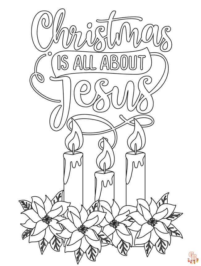 Fun jesus coloring pages for kids