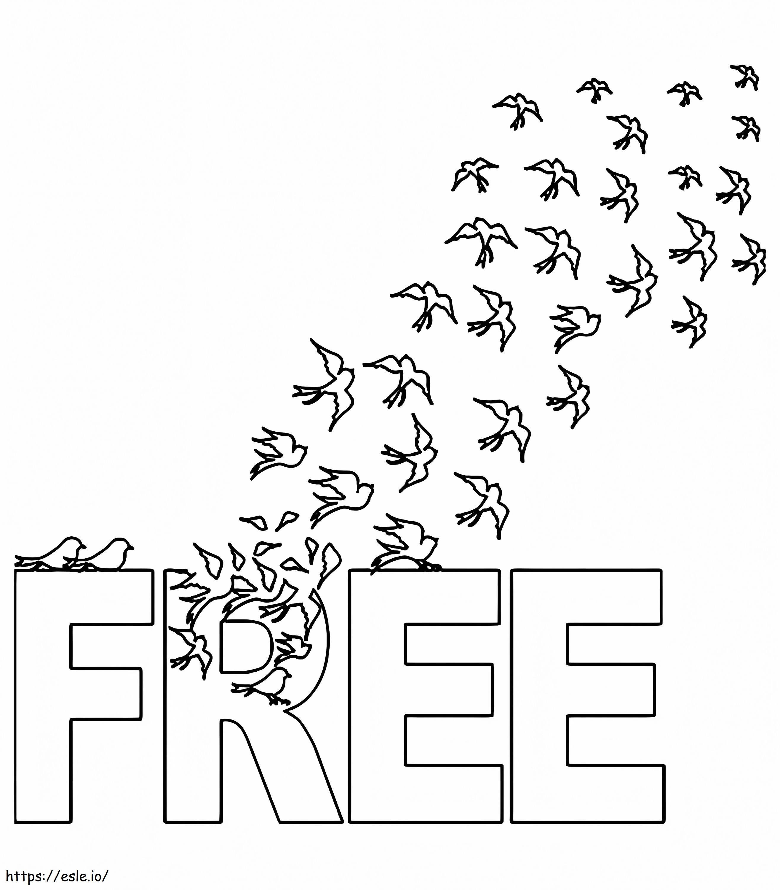 Printable juneteenth coloring page